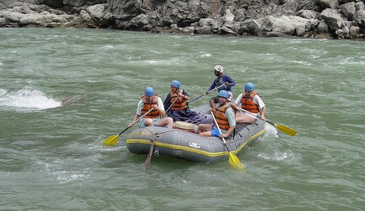 Rafting in Nepal