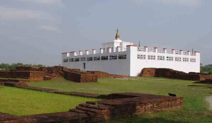 Lumbini, the Birthplace of the Lord Buddha 