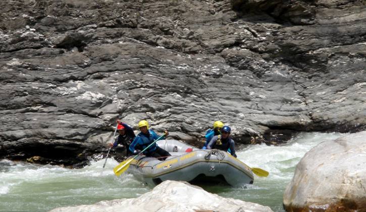 Rafting in Karnali River