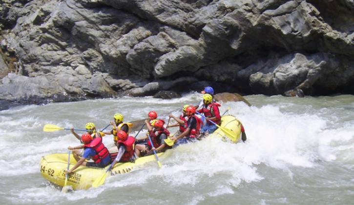 Rafting in Trisuli River