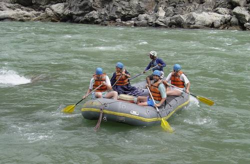 Rafting in Nepal