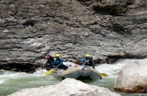 Rafting in Karnali River